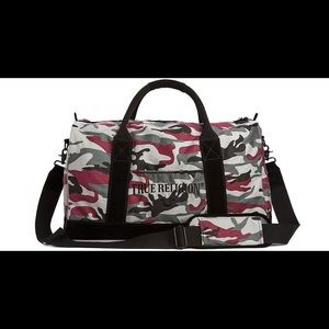 True Religion Camo Duffle Bag
